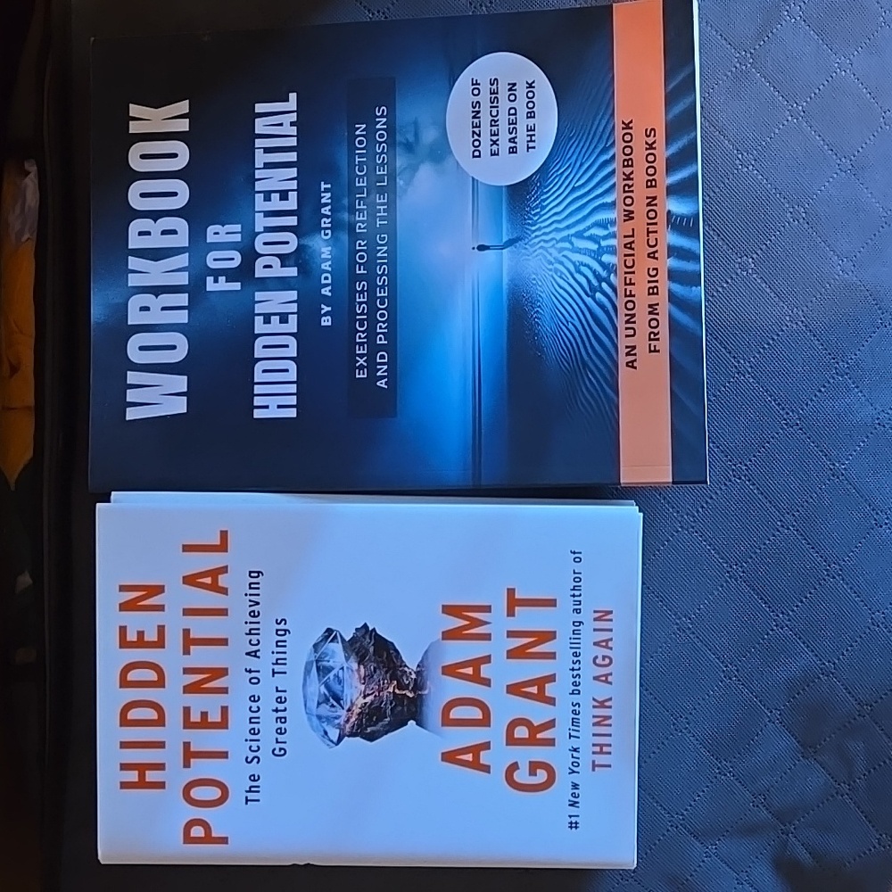 Hidden Potential and Workbook by Adam Grant